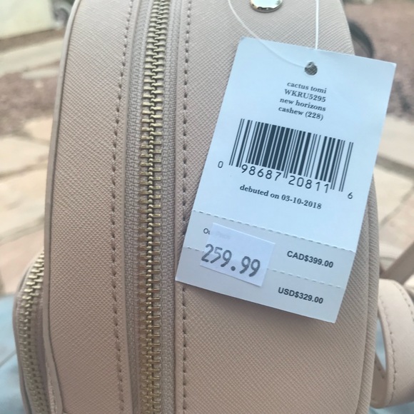 NWT Kate Spade Cactus Tomi New Horizons Cashew - Picture 6 of 6